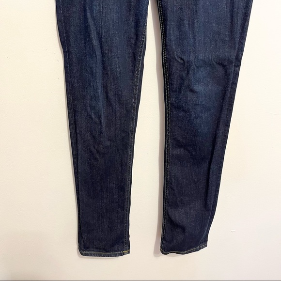 J Crew Dark Wash Matchstick Skinny Jeans Womens Size 27 Regular - Picture 6 of 10